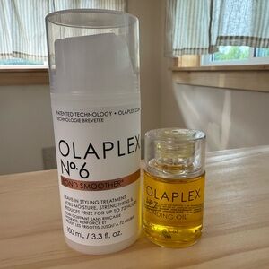 Olaplex No.6 Bond Smoother and Bonding Oil Set